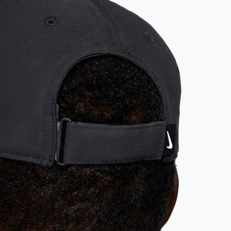 Kepurė su snapeliu Nike Dri-FIT Club dark smoke grey/white 9