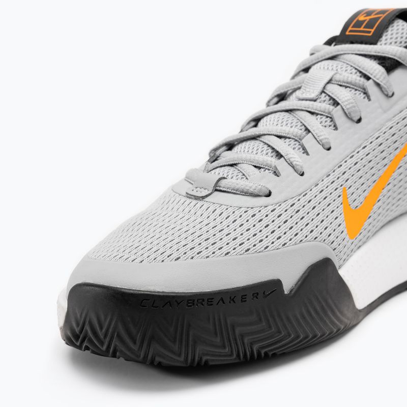 Vyriški teniso bateliai Nike Court Vapor Lite 2 Clay wolf grey/laser brange/black 7