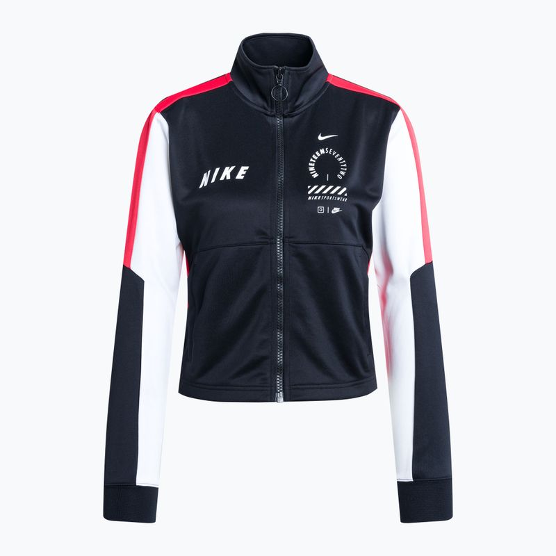 Moteriškas džemperis Nike Sportswear Tracksuit Top black/light crimson/white