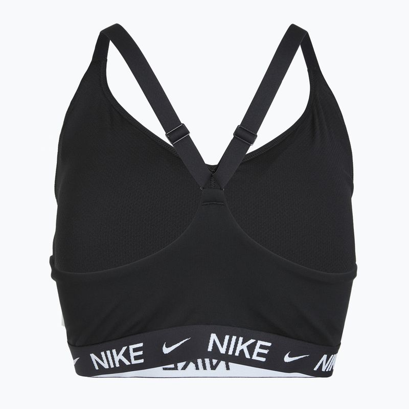 Sportinė liemenėlė Nike Indy Light Support Plus Size black/black/white 8