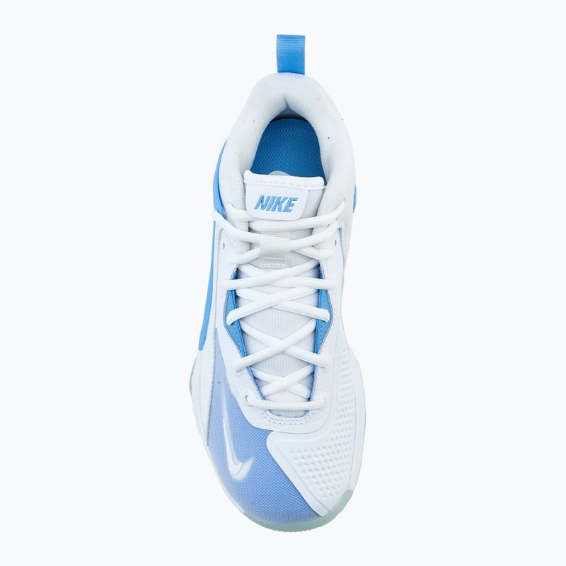 Batai tinklinei Nike React Hyperset 2 balti/balti/valor mėlyni 5