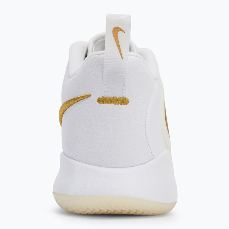Nike React Hyperset 2 batai balti/balti/metalizuoto aukso spalvos 6