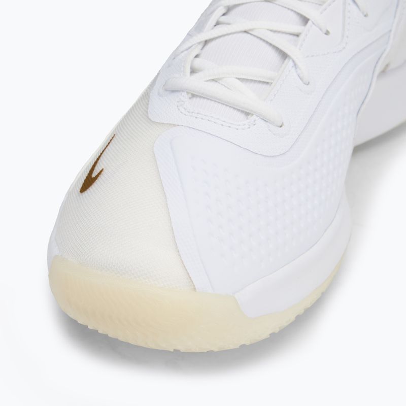 Nike React Hyperset 2 batai balti/balti/metalizuoto aukso spalvos 7