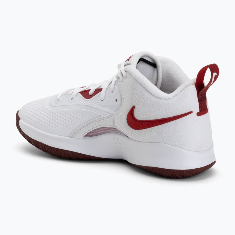 Tinklinio bateliai Nike React Hyperset 2 white/team crimson 3