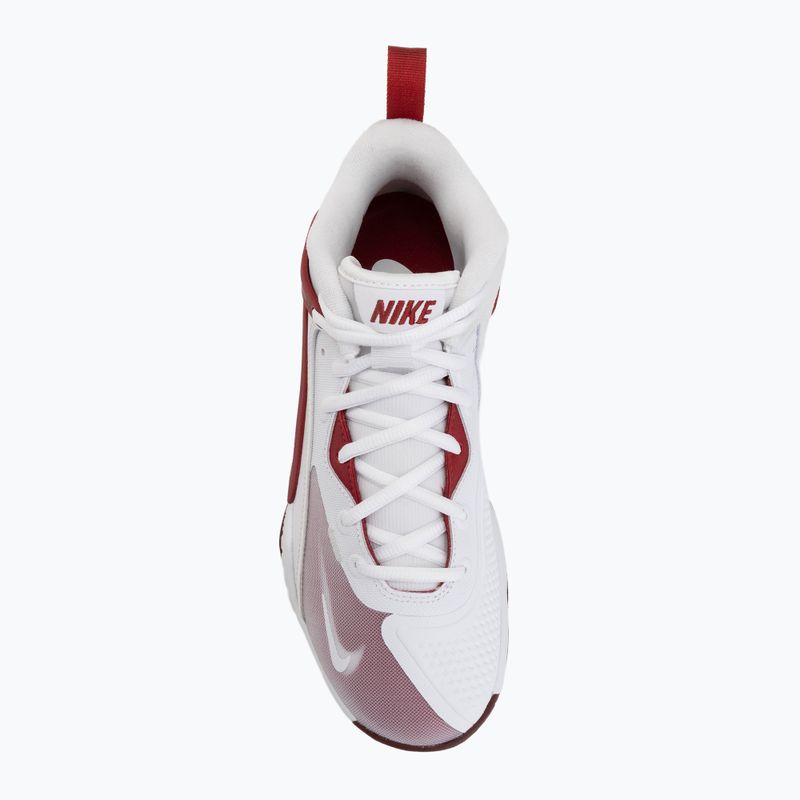 Tinklinio bateliai Nike React Hyperset 2 white/team crimson 5