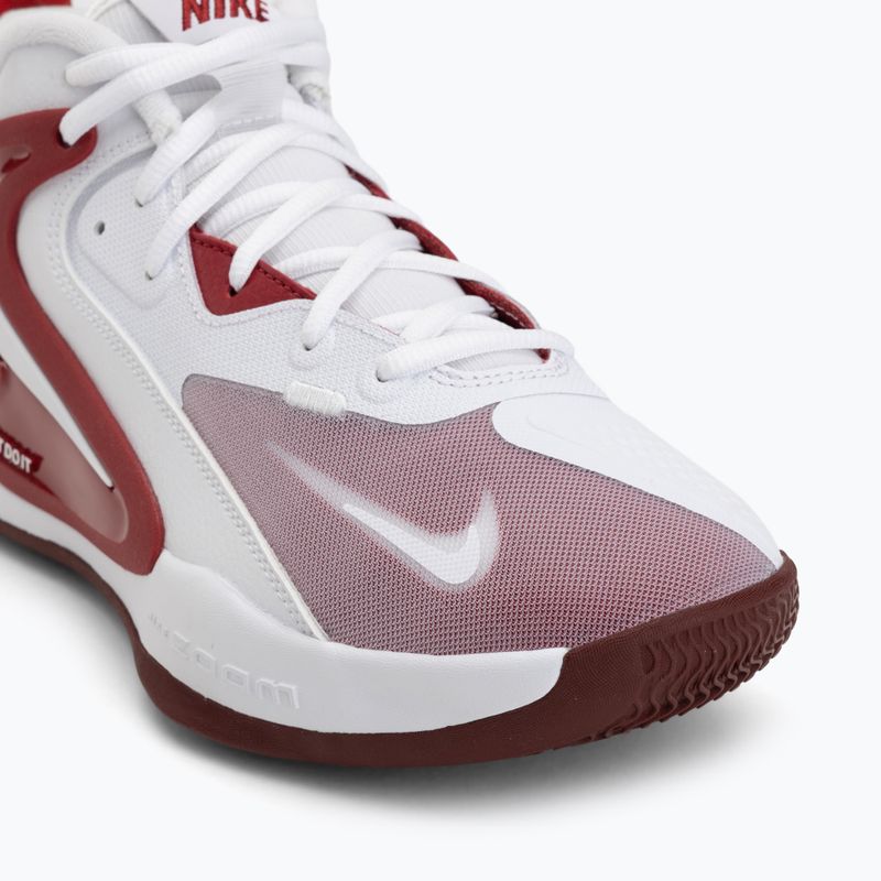 Tinklinio bateliai Nike React Hyperset 2 white/team crimson 7