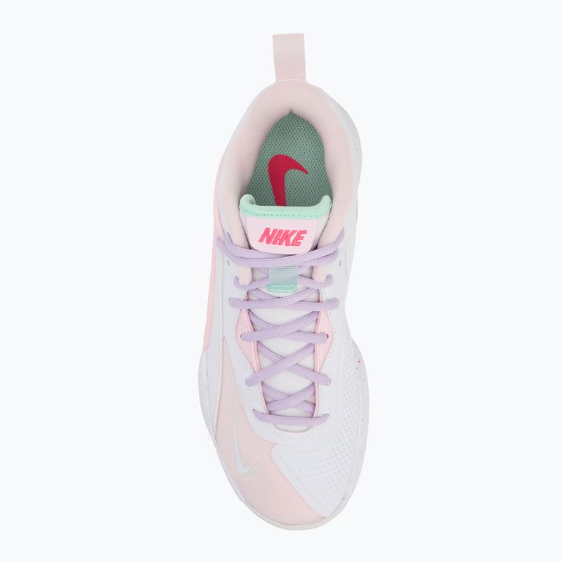 Nike Hyperset 2 SE batai balti/hiper rožiniai/mentolio putos/violetinė migla/rožinės putos 5