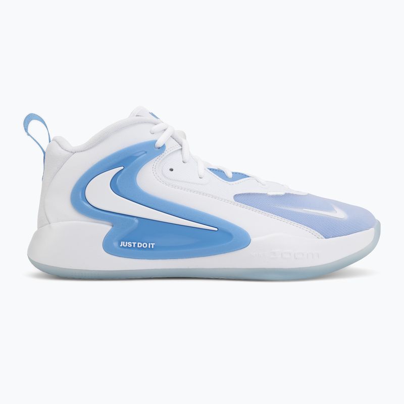 Nike React Hyperset 2 batai balti/balti/valor mėlyni 2