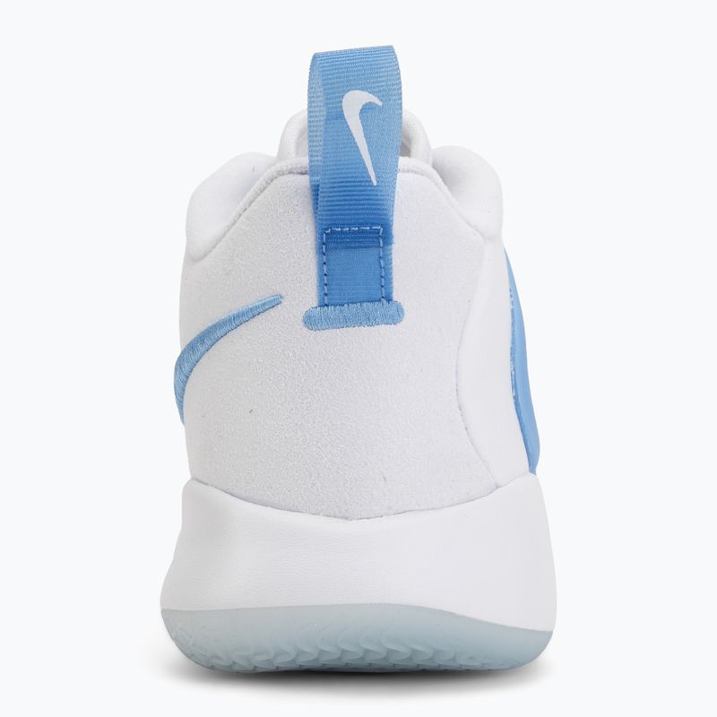 Krepšinio bateliai Nike React Hyperset 2 balti/balti/valor mėlyni 6