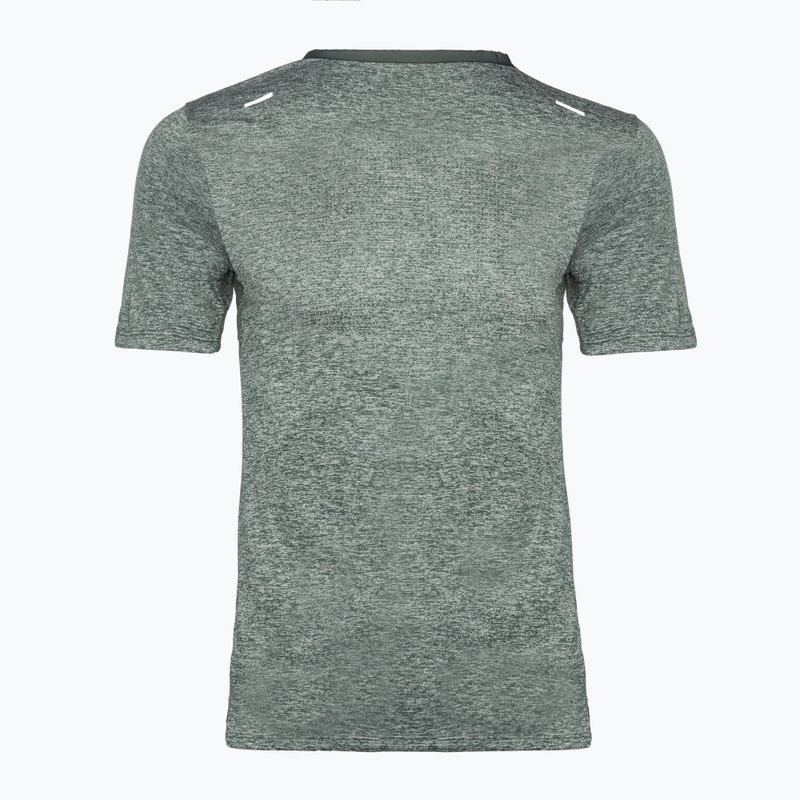 Vyriški bėgimo marškinėliai Nike Dri-Fit Rise 365 vintage green/heather 2