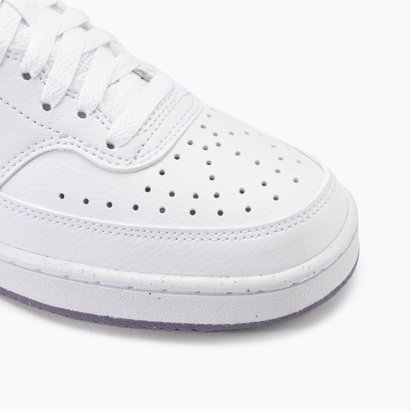 Moteriški batai Nike Court Vision Low white/lilac bloom/daybreak 7