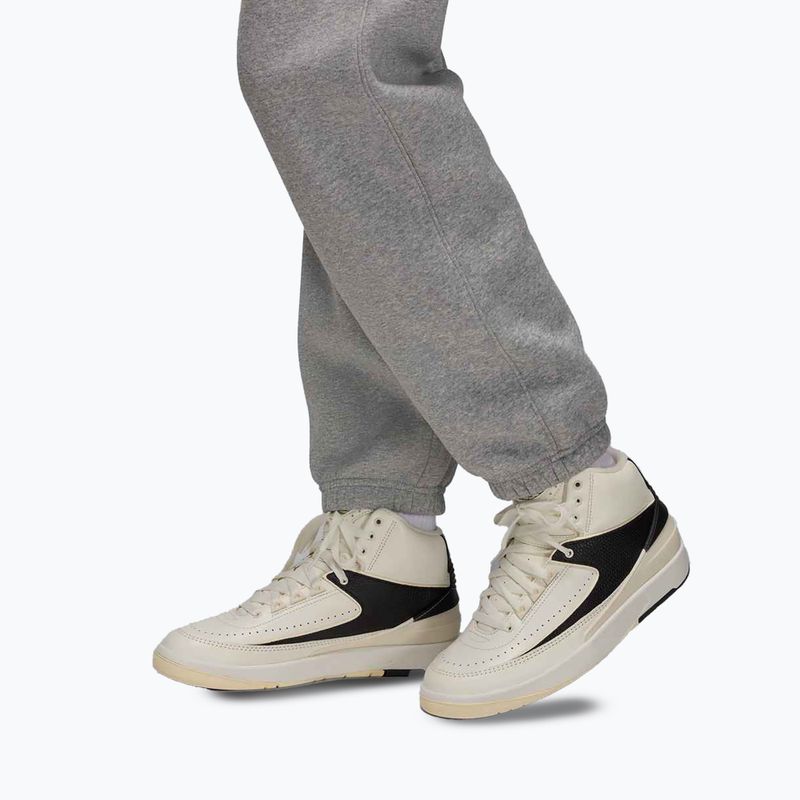 Moteriškos kelnės Jordan Brooklyn Fleece dark grey heather/white 5