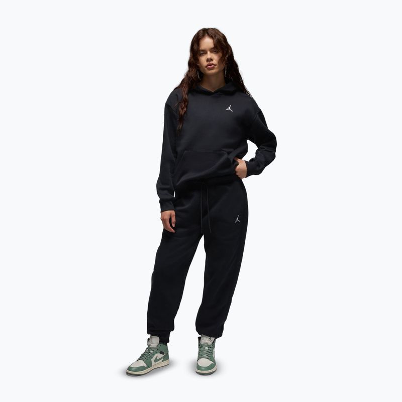 Moteriškas džemperis  Jordan Brooklyn Fleece Hoodie black/white 2