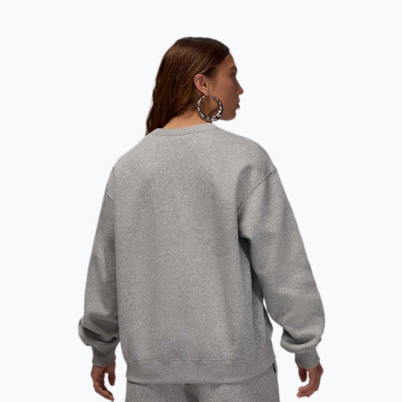 Moteriškas džemperis Jordan Brooklyn Fleece dark grey heather/white 3