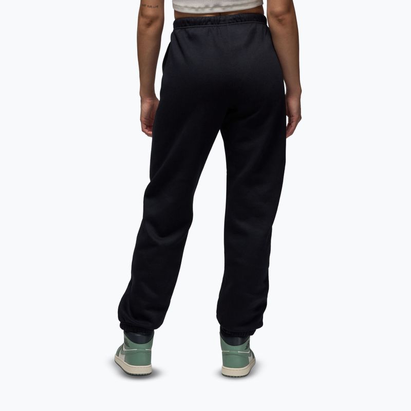 Spodnie damskie  Nike Jordan Brooklyn Fleece black/white 3