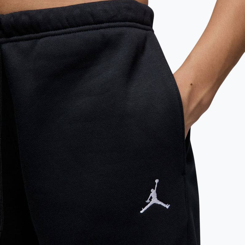 Moteriškos kelnės Nike Jordan Brooklyn Fleece black/white 4
