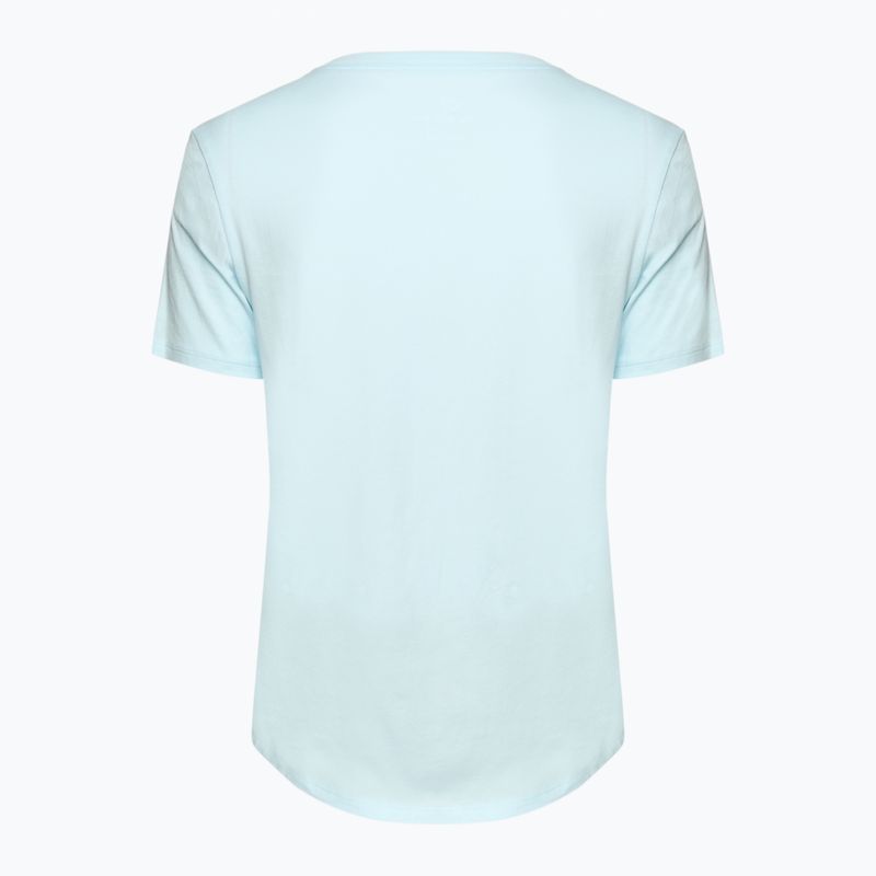 Moteriški marškinėliai Nike Sportswear Club Essentials glacier blue/white 2