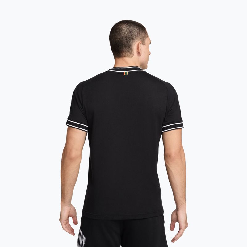 Vyriški teniso marškinėliai Nike Court Heritage black/white 3