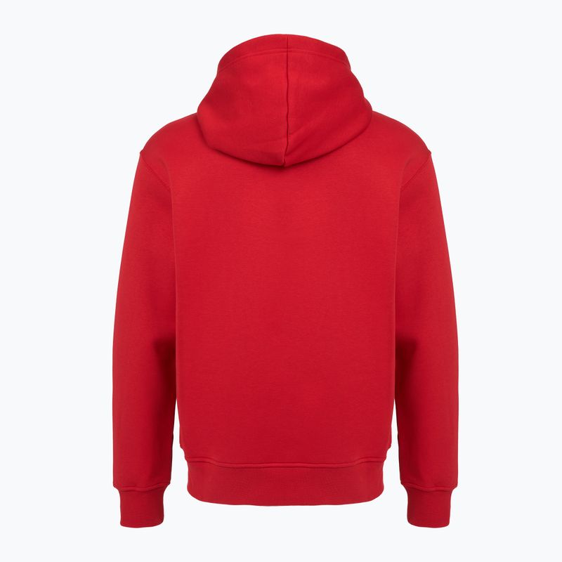 Vyriškas džemperis Jordan Brooklyn Fleece gym red/white 2