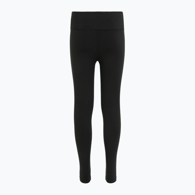 Nike One Dri-Fit High-Waisted juodos/baltos spalvos vaikiškos tamprės 6