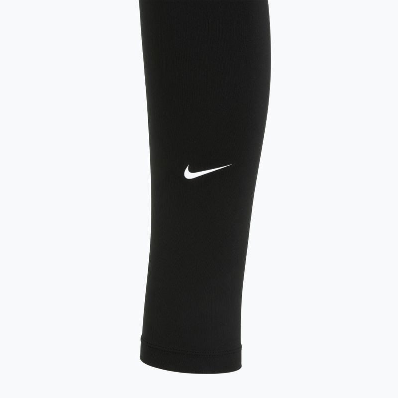 Nike One Dri-Fit High-Waisted juodos/baltos spalvos vaikiškos tamprės 8