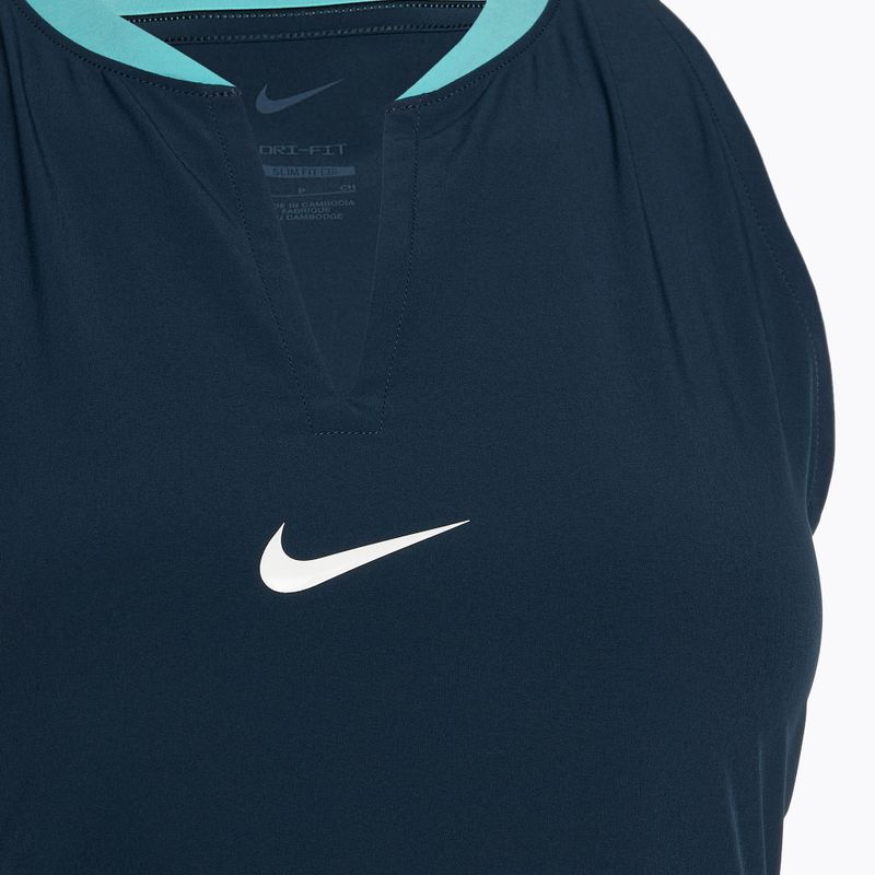 Teniso suknelė Nike Dri-Fit Advantage armory navy/white 3