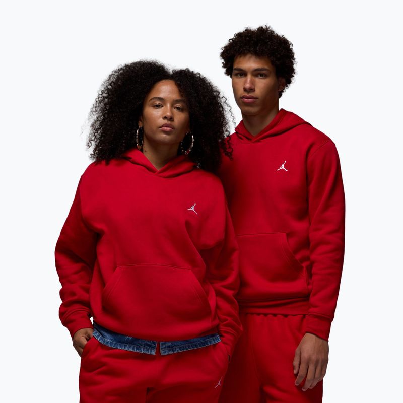 Vyriškas džemperis Jordan Brooklyn Fleece gym red/white 3