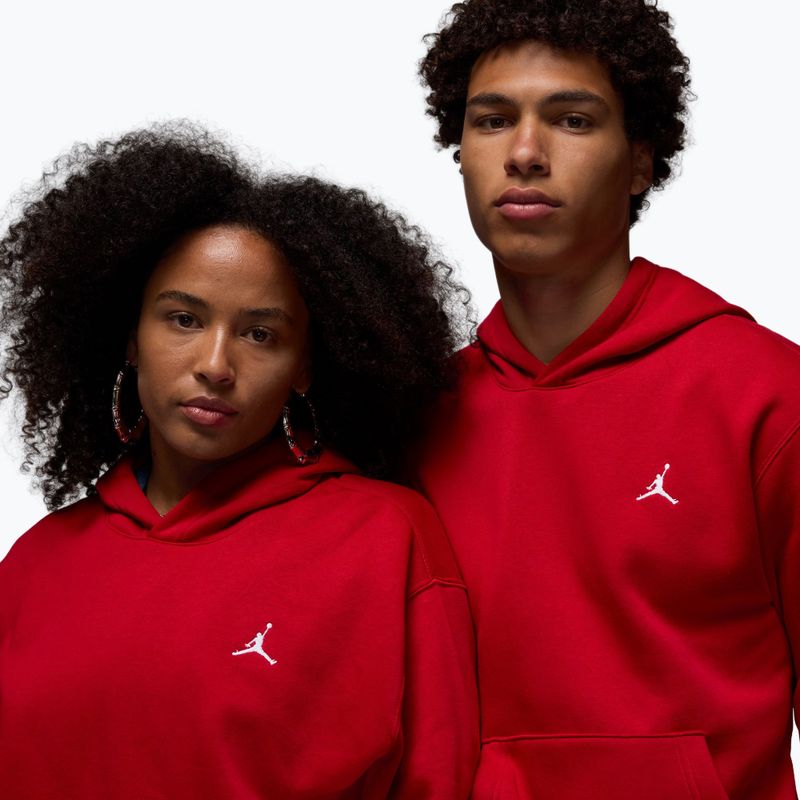 Vyriškas džemperis Jordan Brooklyn Fleece gym red/white 6