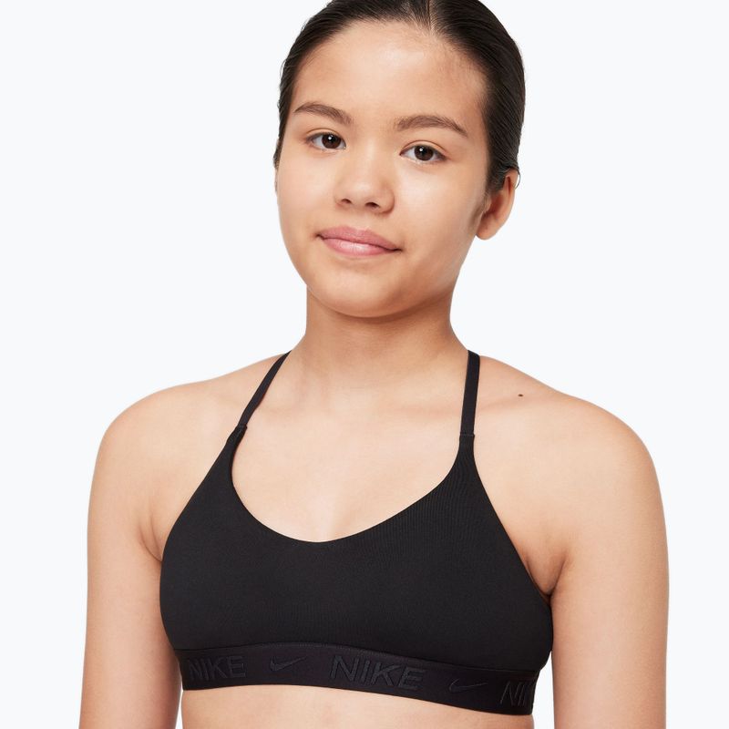 Mergaičių liemenėlė Nike Indy black/black 4