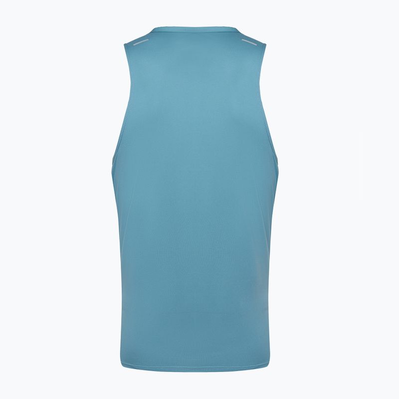 Vyriškas bėgimo tank topas Nike Dri-Fit Rise 365denim turquise / reflective silver 2