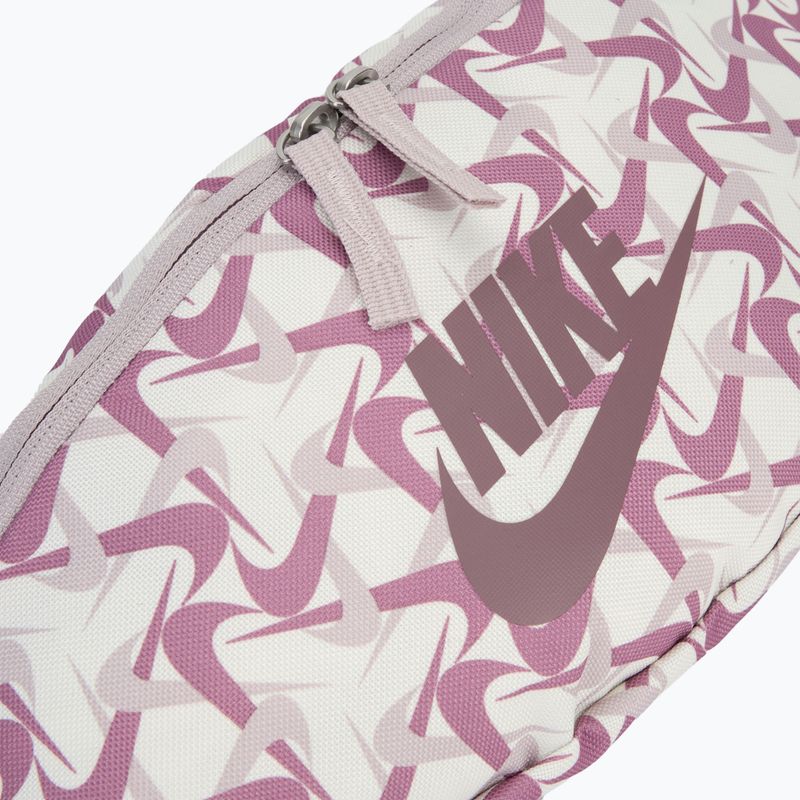 Rankinė ant juosmens Nike Heritage 3 l sail/platinum violet/taupe grey 4