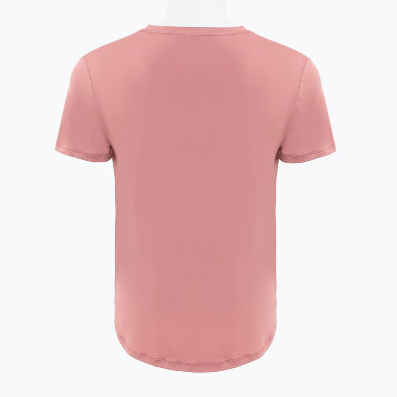 Moteriški marškinėliai Nike One Classic Dri-Fit canyon pink/black 2