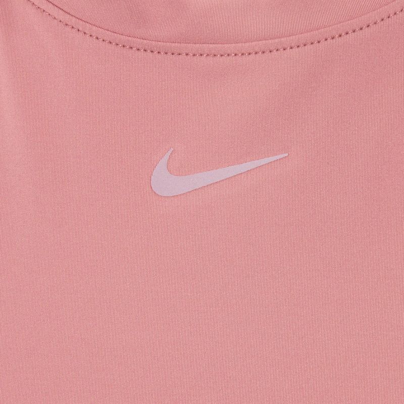 Moteriški marškinėliai Nike One Classic Dri-Fit canyon pink/black 3