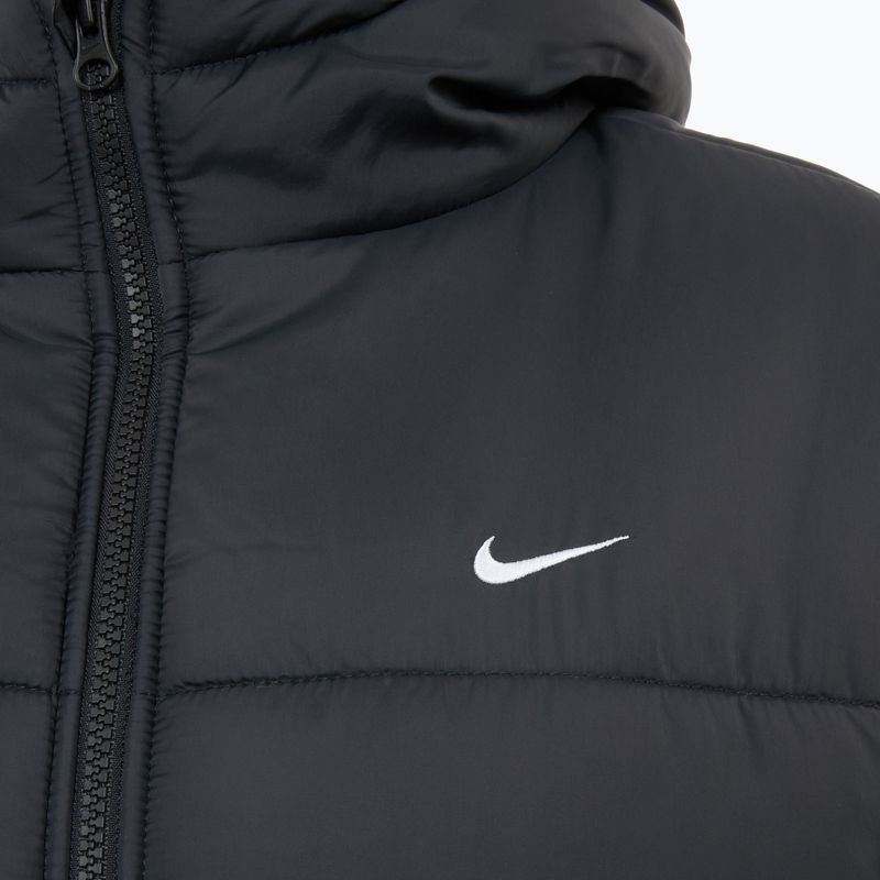 Moteriška pašiltinta striukė Nike Sportswear Classic Puffer Therma-Fit black/white 3