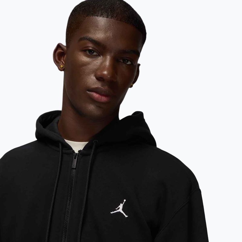 Vyriškas džemperis Jordan Brooklyn Fleece Full Zip juoda/balta 4