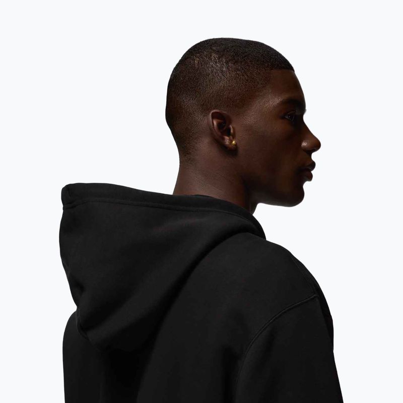 Vyriškas džemperis Jordan Brooklyn Fleece Full Zip juoda/balta 5