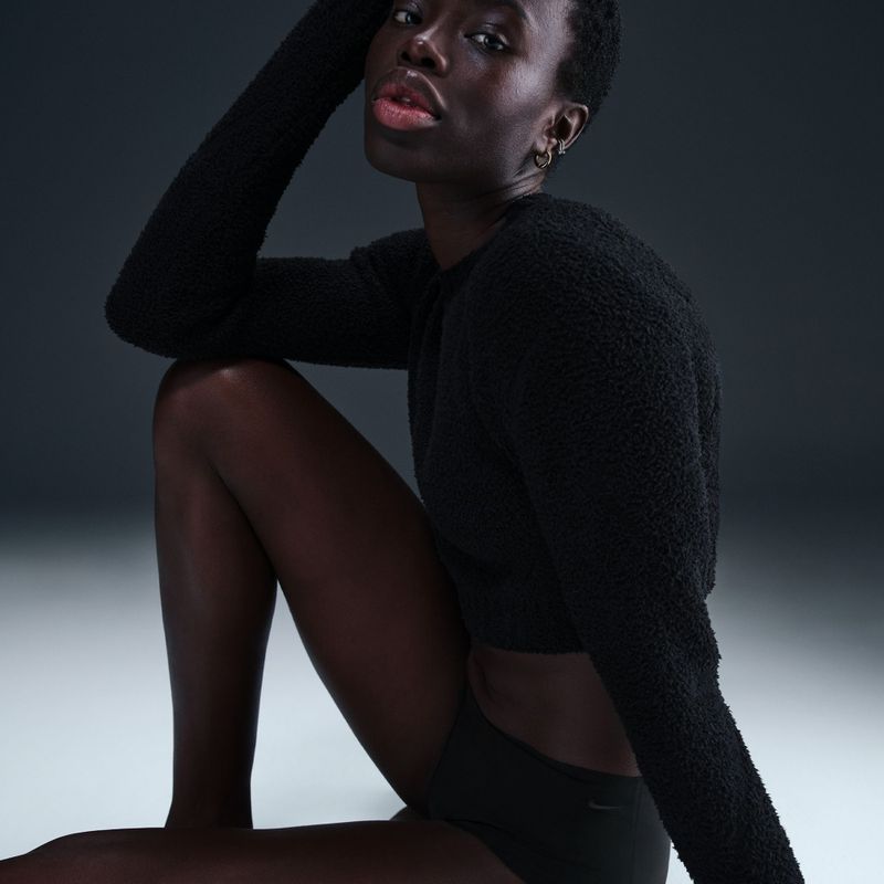 Moteriškos kelnaitės Nike Leak Protection: Period black/cool grey 8