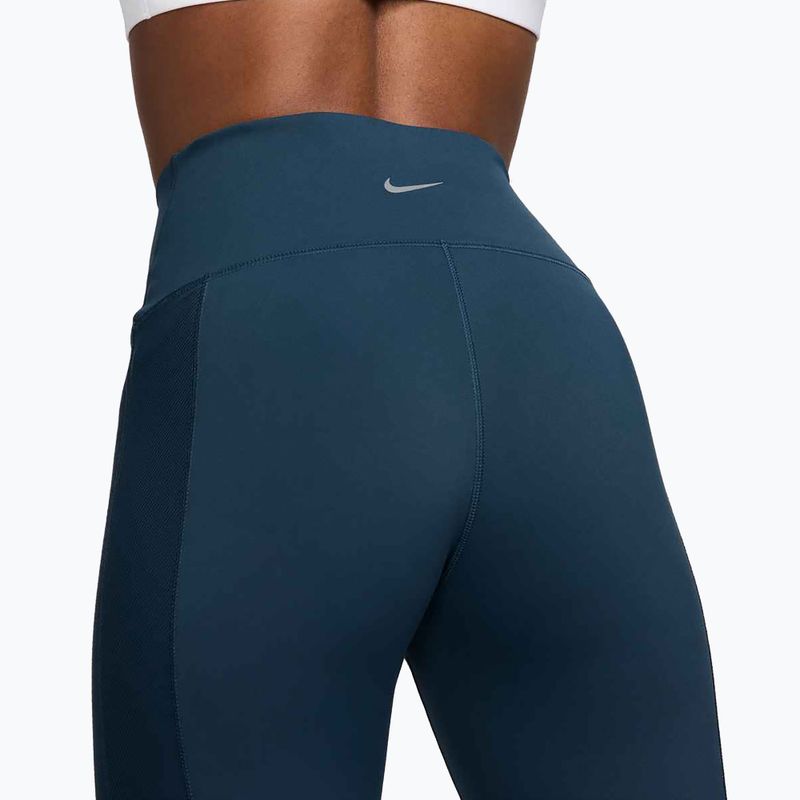 Moteriškos tamprės Nike One Wrap High-Waist 7/8 armory navy 6