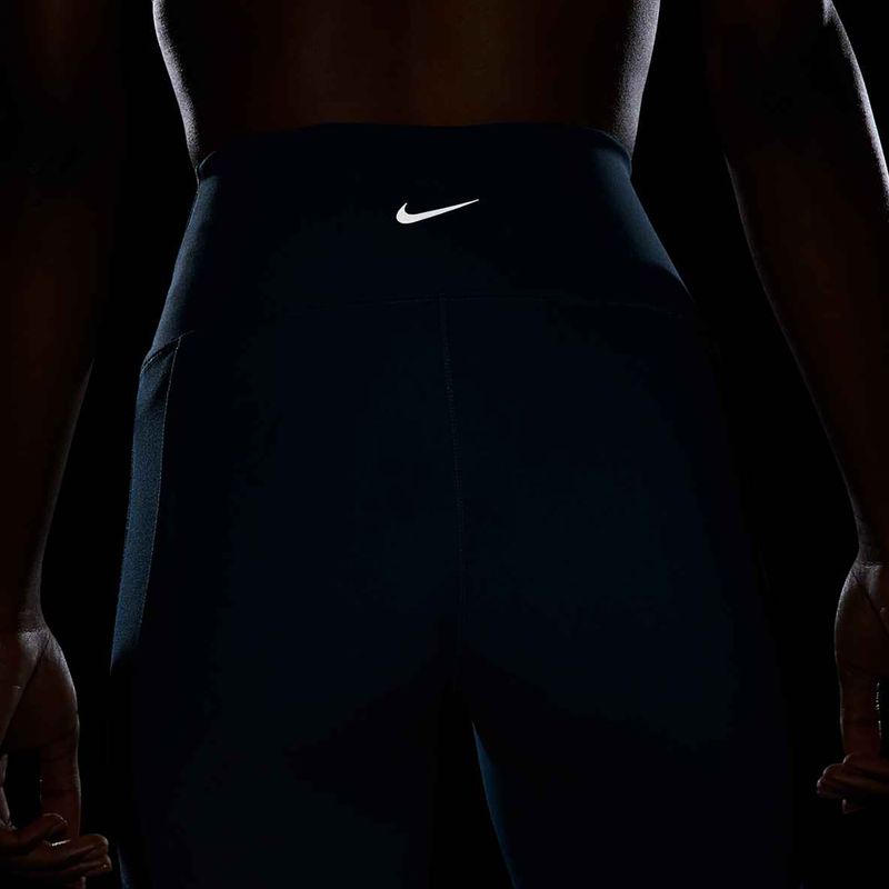 Moteriškos tamprės Nike One Wrap High-Waist 7/8 armory navy 8