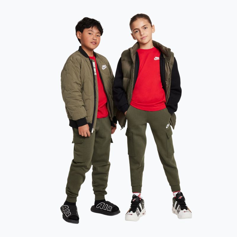 Vaikiški marškinėliai Nike Sportswear university red 2