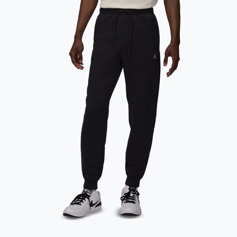 Vyriškos kelnės Jordan Brooklyn Fleece black/white