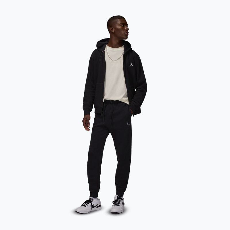 Vyriškos kelnės Nike Jordan Brooklyn Fleece black/white 3