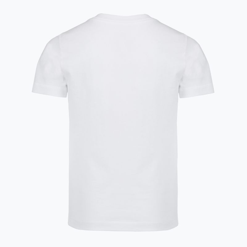 Vaikiški marškinėliai Nike Sportswear white/obsidian/university red 2