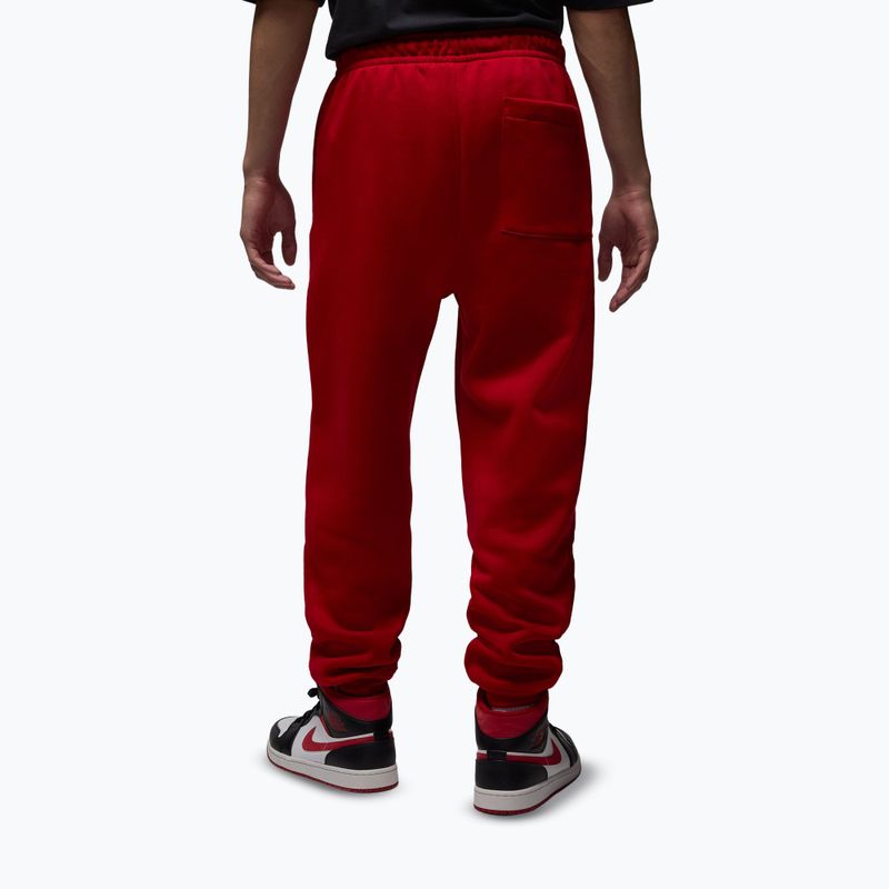 Vyriškos kelnės Nike Jordan Brooklyn Fleece gym red/white 3