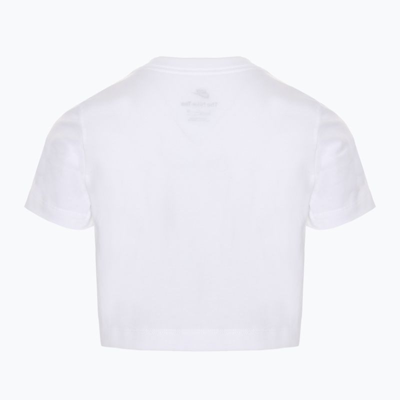 Vaikiški marškinėliai Nike Sportswear Cropped white 2