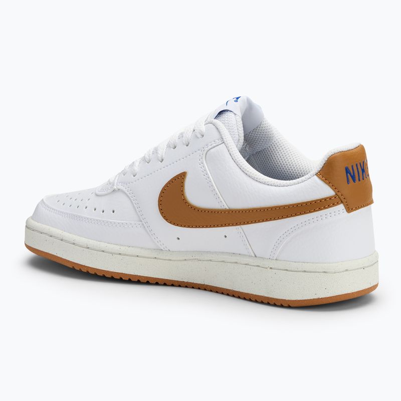 Moteriški batai Nike Court Vision Low Next Nature white/game royal/sail/flax 3