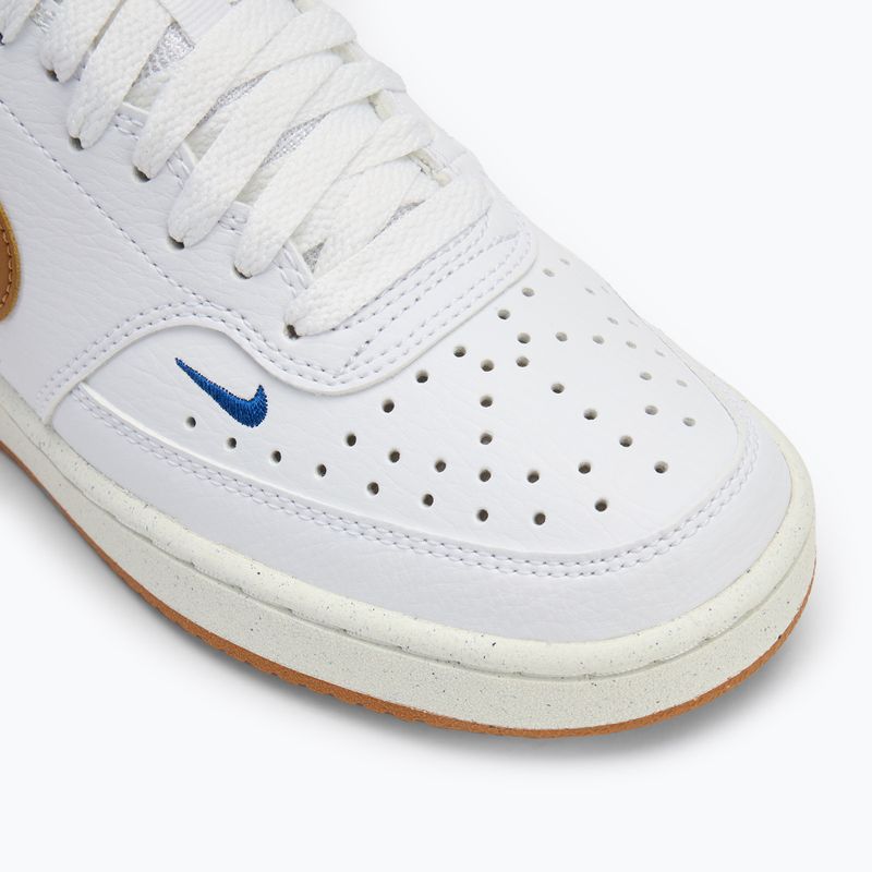 Moteriški batai Nike Court Vision Low Next Nature white/game royal/sail/flax 7