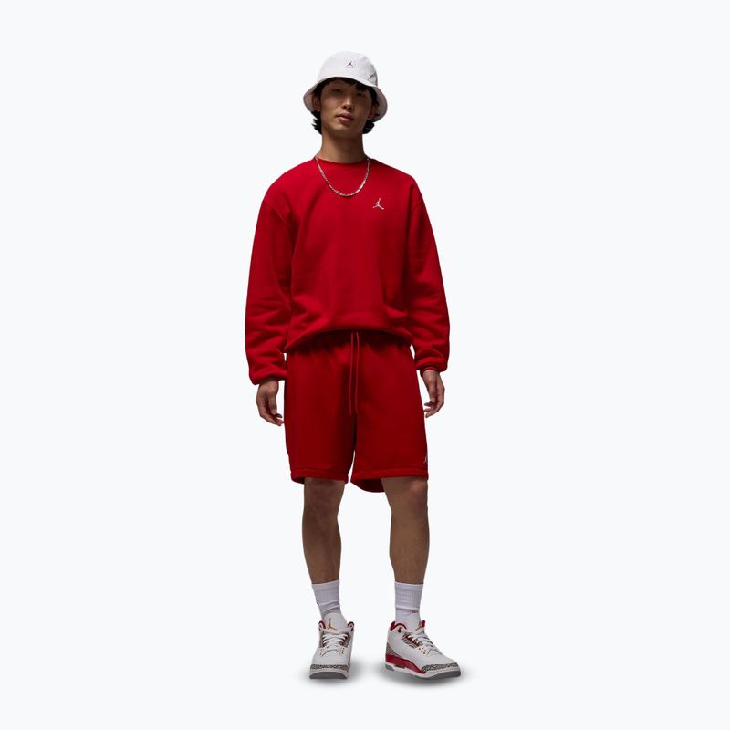 Vyriškas džemperis Nike Jordan Brooklyn Fleece Crew gym red/white 2