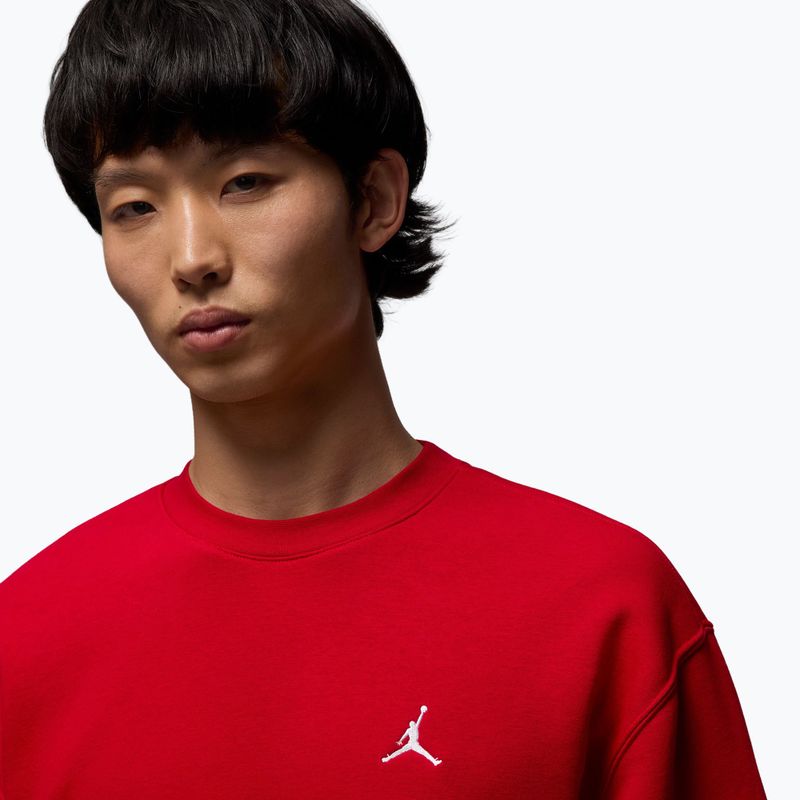 Vyriškas džemperis  Jordan Brooklyn Fleece Crew gym red/white 4