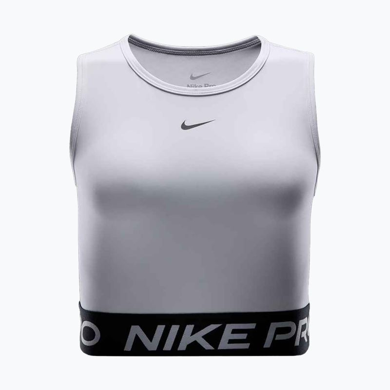 Moteriški treniruočių marškinėliai Nike Pro Dri-Fit white/black 6